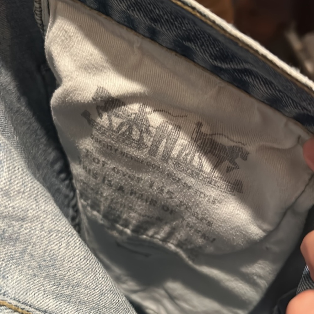HANDMADE Levis 505s Quilted jeans size 30-32 - Picture 9 of 13